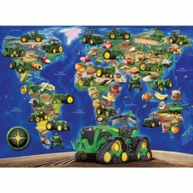 Puzzle harta John Deere 300 piese